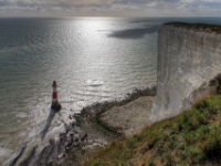 IMG 01958 7D HDR  Kreideklippen, Beachy Head, Eastbourne, East Sussex : Europa, GBR, Meer
